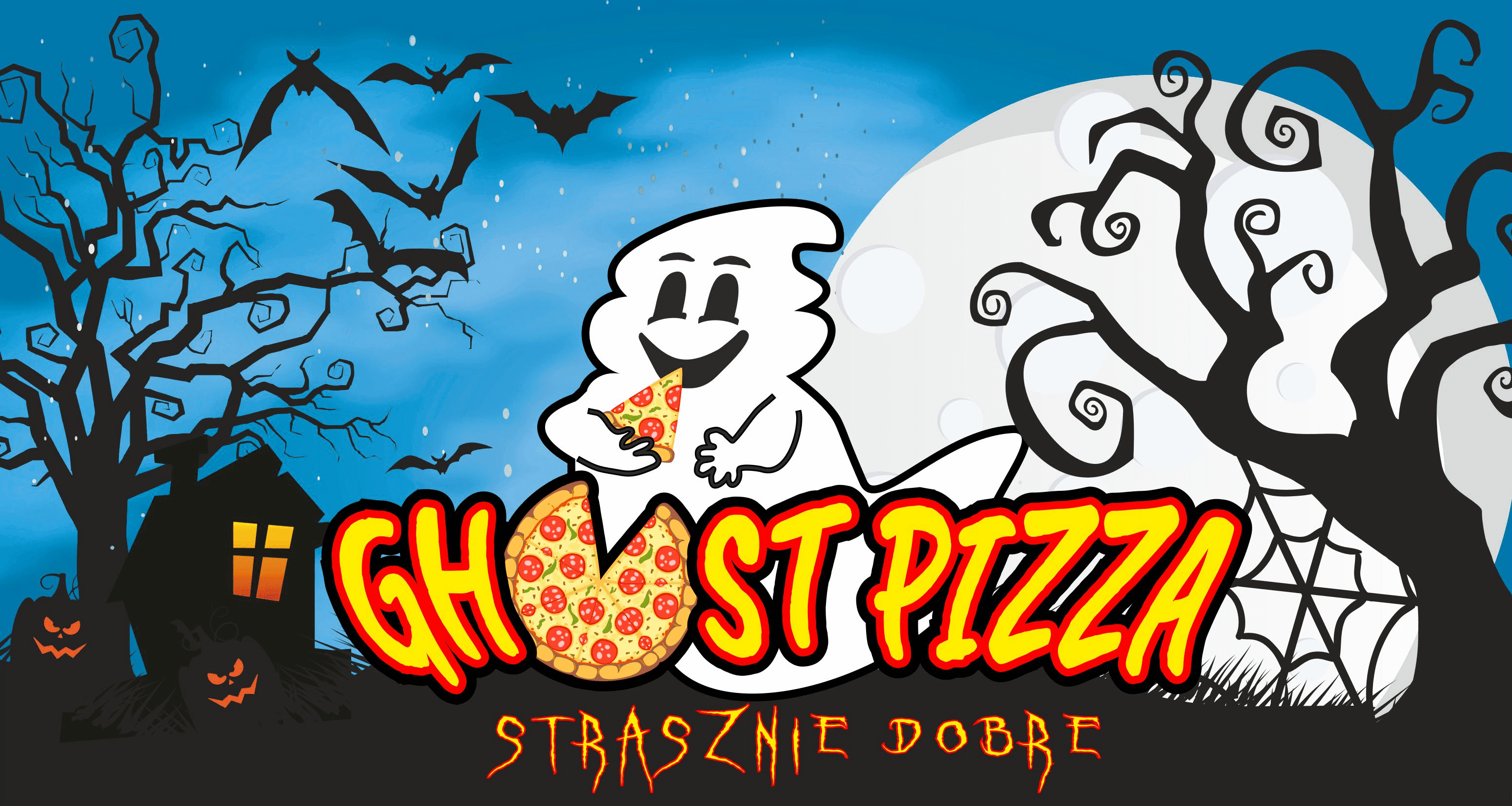 Logo pizzeri GhostPizza
